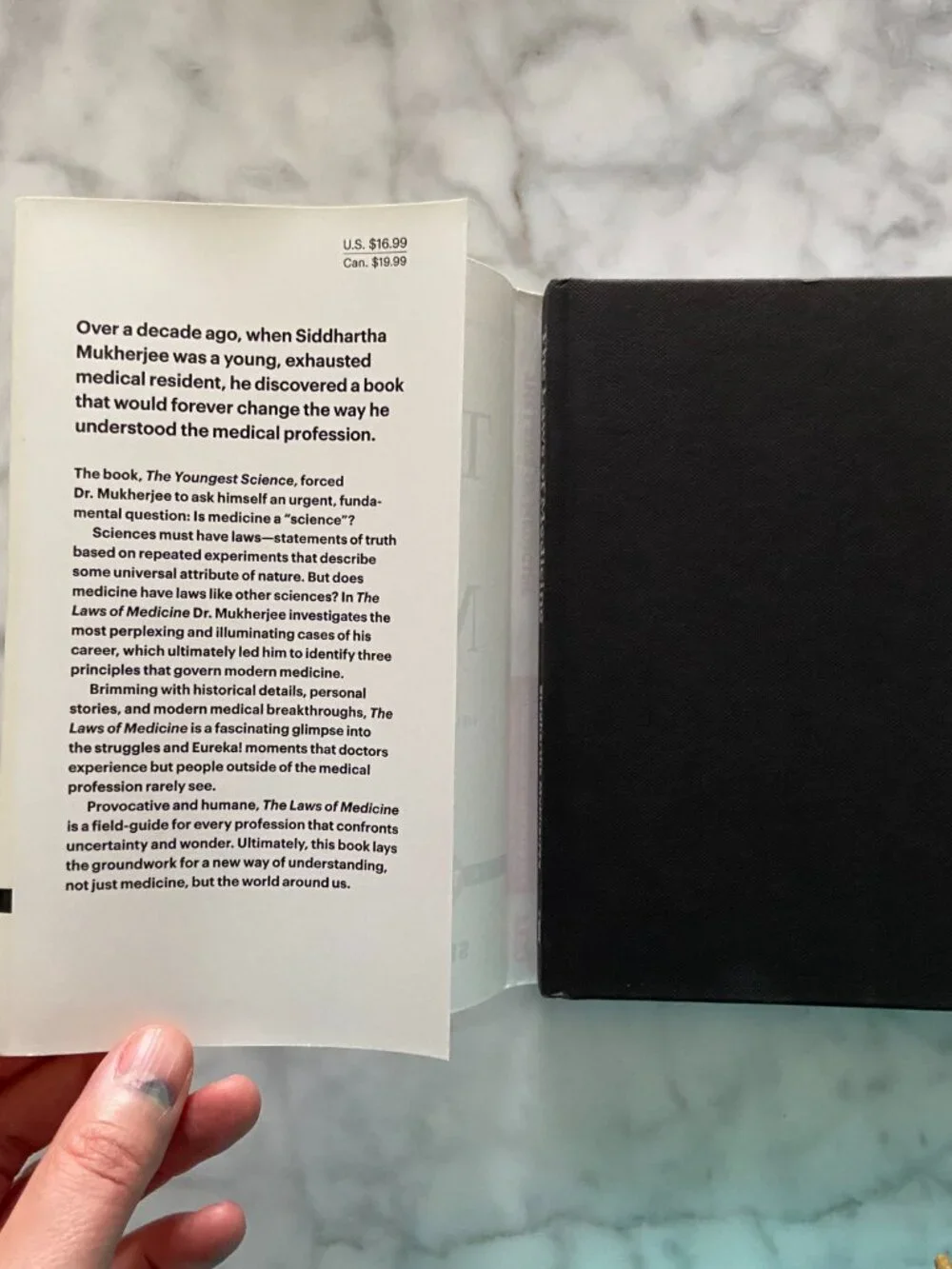 The Laws of Medicine Siddhartha Mukherjee TED Books Hardcover 2015